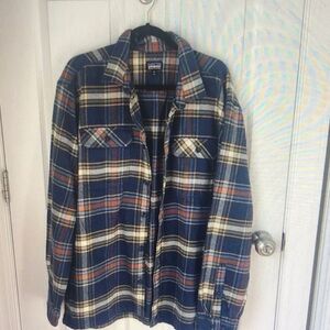 Men's Blue Plaid Jacket
